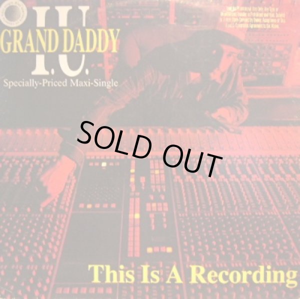 画像1: GRAND DADDY I.U. / THIS IS A RECORDING  (¥500) (1)