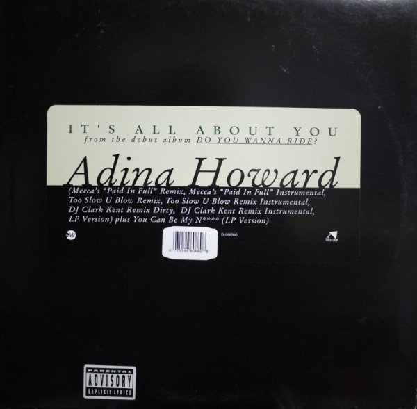 画像1: ADINA HOWARD / IT'S ALL ABOUT YOU (1)