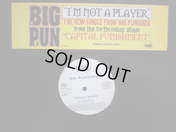 画像1: BIG PUNISHER ‎/ I'M NOT A PLAYER (US-PROMO) (1)