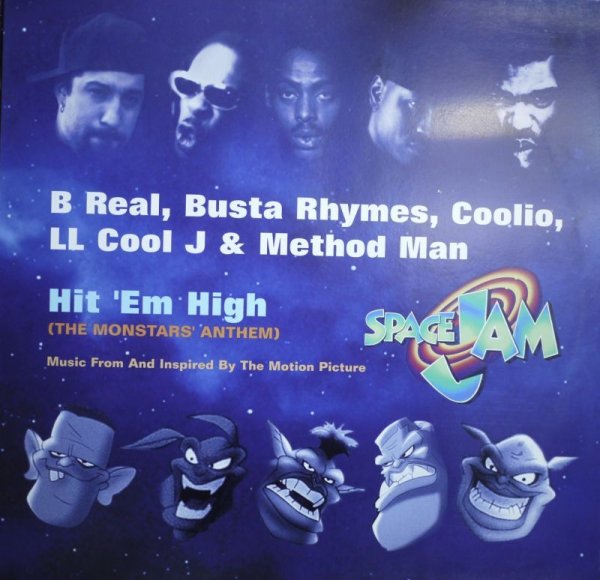 画像1: B REAL, BUSTA RHYMES, COOLIO, LL COOL J & METHOD MAN / HIT 'EM HIGH (THE MONSTARS' ANTHEM) (GEMA) (1)