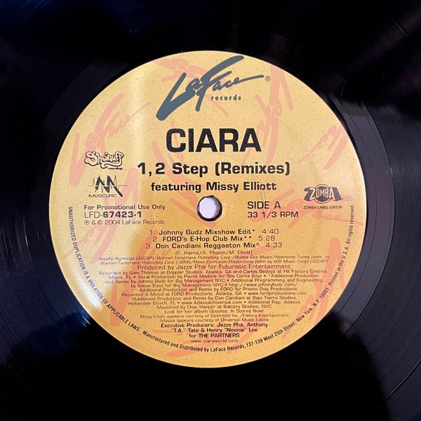 画像1: CIARA / 1,2 STEP (REMIXES) (US-PROMO) (1)