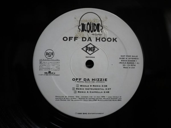 画像1: OFF DA HOOK / OFF DA HIZZIE (US-PROMO) (1)