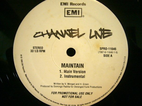 画像1: CHANNEL LIVE / MAINTAIN. (US-PROMO) (¥1000) (1)