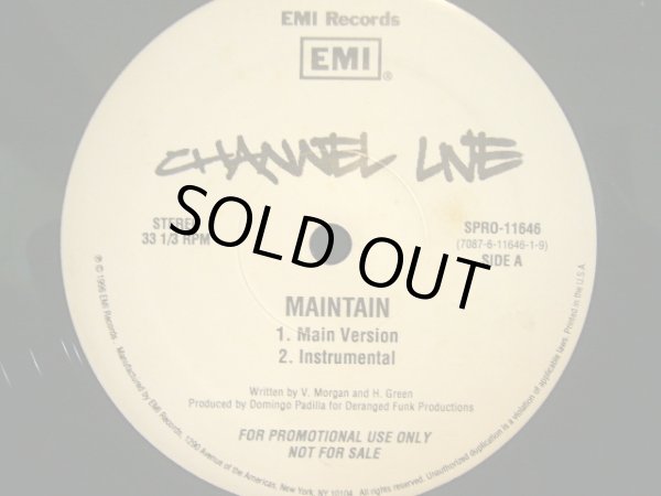 画像1: CHANNEL LIVE / MAINTAIN. (US-PROMO) (¥1000) (1)