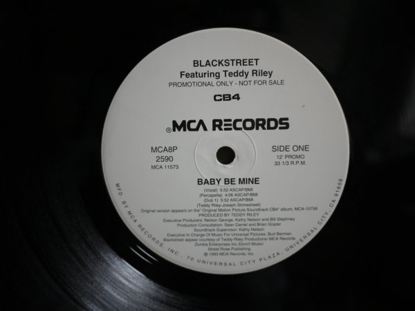 画像1: BLACKSTREET Feat. TEDDY RILEY / BABY BE MINE (US-PROMO) (1)