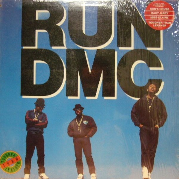 画像1: RUN-D.M.C. / TOUGHER THAN LEATHER  (US-LP) (1)