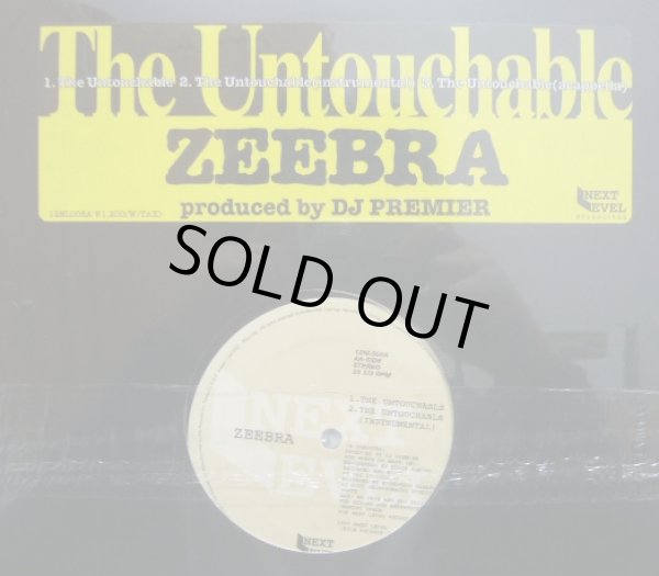 画像1: ZEEBRA / THE UNTOUCHABLE (1)