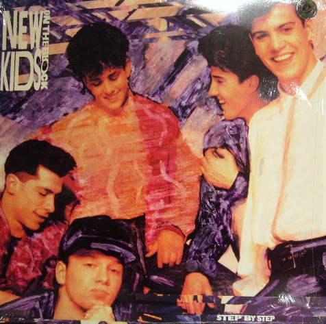 NEW KIDS ON THE BLOCK / STEP BY STEP (LP) - SOURCE RECORDS (ソースレコード）