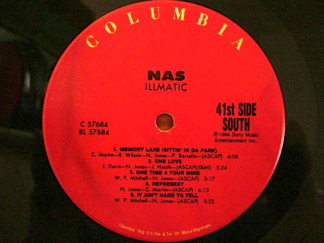 NAS / ILLMATIC (US-LP) - SOURCE RECORDS (ソースレコード）