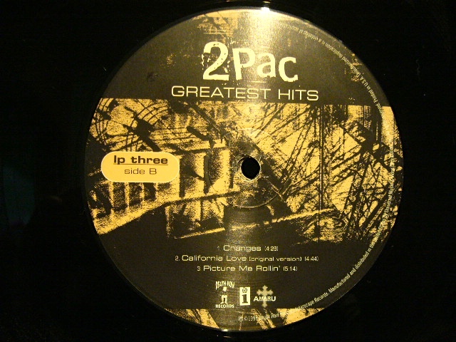 2PAC / GREATEST HITS (US-4LP) - SOURCE RECORDS (ソースレコード）