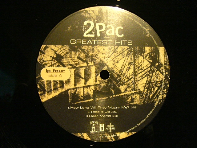 2PAC greatest hits レコード - レコード