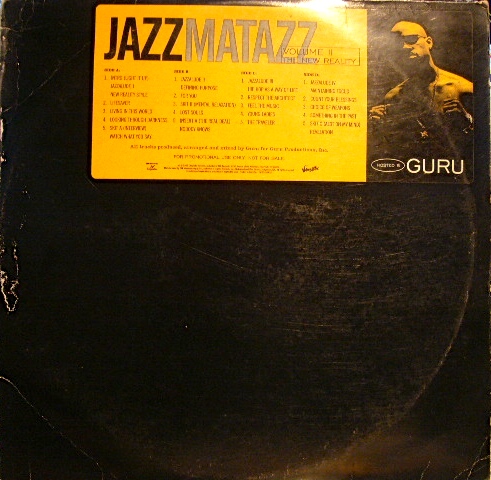 日本代理店正規品 【USオリジナル】Guru / Jazzmatazz volume Ⅱ 2LP