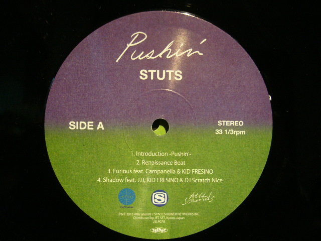 STUTS / PUSHIN' (2LP) - SOURCE RECORDS (ソースレコード）