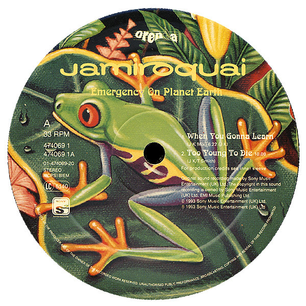JAMIROQUAI / EMERGENCY ON PLANET EARTH (UK-2LP) - SOURCE RECORDS (ソースレコード）
