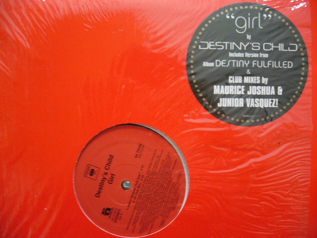 DESTINY'S CHILD / GIRL - SOURCE RECORDS (ソースレコード）